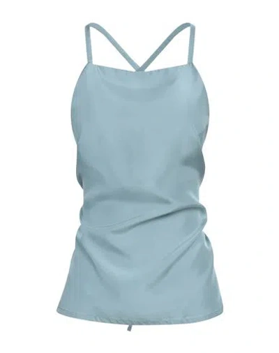 Barena Venezia Barena Woman Top Pastel Blue Size S Silk