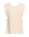 Barena Venezia Barena Woman Top Sand Size M Viscose, Linen In Beige