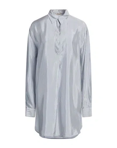Barena Venezia Barena Woman Top Slate Blue Size 6 Silk