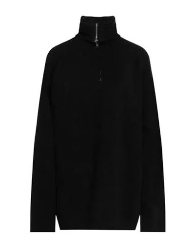 Barena Venezia Barena Woman Turtleneck Black Size M Alpaca Wool, Polyamide, Merino Wool