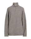 Barena Venezia Barena Woman Turtleneck Grey Size M Alpaca Wool, Polyamide, Merino Wool