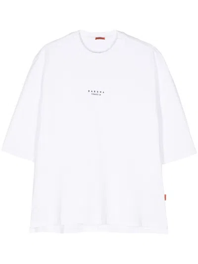 Barena Venezia Dariva Logo-embroidered T-shirt In White