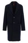 Barena Venezia Buttoned Wool Coat In Black