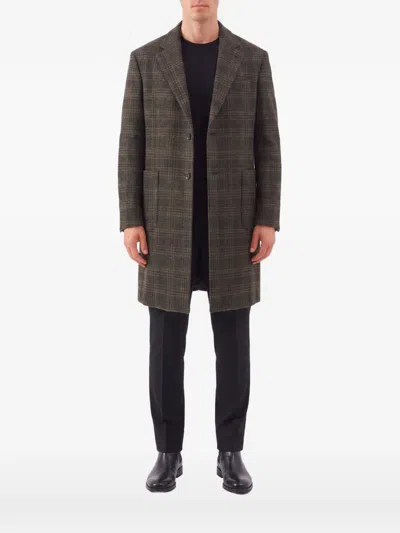 Barena Venezia Baron Filzada Single-breasted Coat In Brown