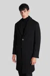 Barena Venezia Baron In Black Wool In Black