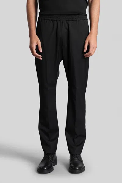 Barena Venezia Bativoga Pants In Black Wool In Multi