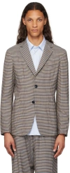 Barena Venezia Checked Twill Suit Jacket In Unico Uni