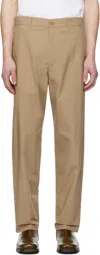 Barena Venezia Beige Canasta Vion Trousers In Khaki 360