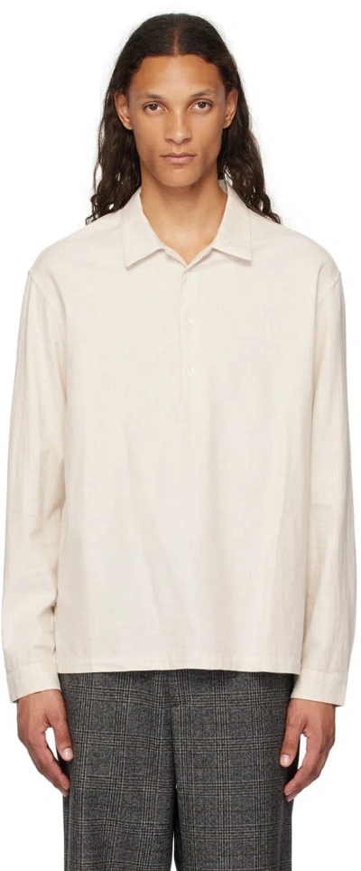 Barena Venezia Beige Genga Vaj Shirt In Naturale 475