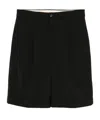 Barena Venezia Barena Tailored Black Shorts In Black