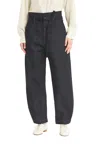 Barena Venezia Belted Balloon Jeans In Black