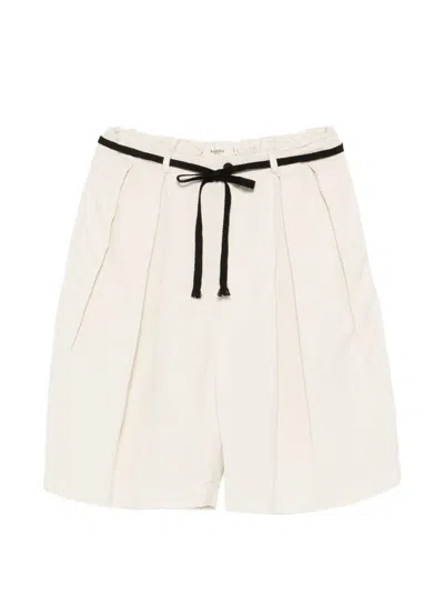 Barena Venezia Pleated-design Shorts In Neutral