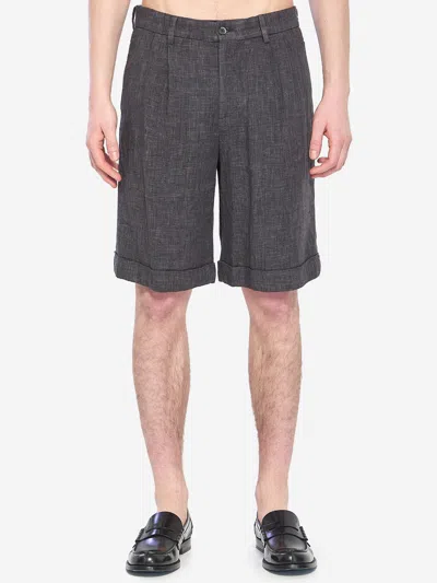 Barena Venezia Scandola Bermuda Shorts In Gray