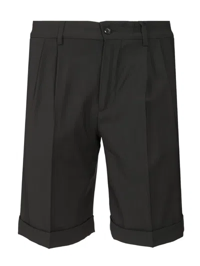 Barena Venezia Bermuda Shorts In Tropical Wool Trousers Grey