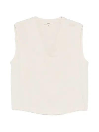 Barena Venezia Betta V-neck Top In Neutral