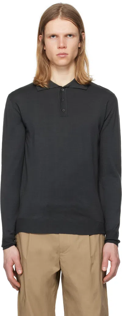 Barena Venezia Black Pevaron Brunal Polo In Piombo 580