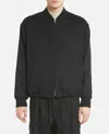 Barena Venezia Wool Zip-front Bomber Jacket In Black