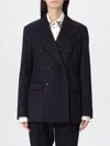 Barena Venezia Giacca Mimi Filone 67 Lana 28 Poliestere 5 Cachemire Trousers Grey In Blue