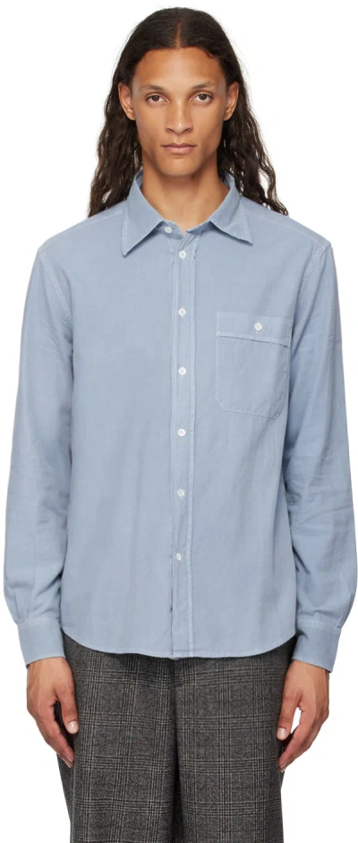 Barena Venezia Blue Faziol Vaj Shirt In Indaco 160