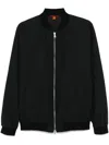 Barena Venezia Zippered Long Sleeve Casual Jacket In Black