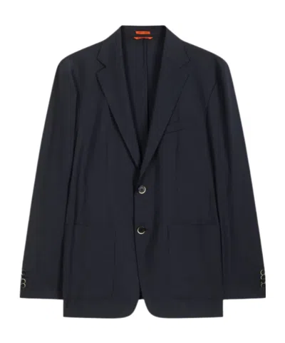 Barena Venezia Borgo Button Blazer In Black