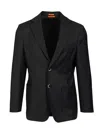 Barena Venezia Borgo Flan Jackets Blue In Black