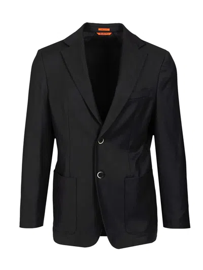 Barena Venezia Borgo Flan Jackets Blue In Black