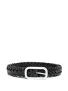 Barena Venezia Braided Belt In Black