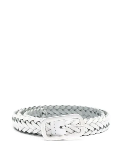 Barena Venezia Braided Belt In White