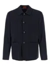 Barena Venezia Barena Wool Overshirt Jacket In Blue