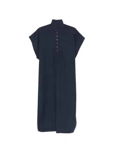 Barena Venezia Button-fastening Dress In Blue