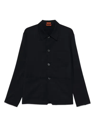 BARENA VENEZIA BUTTON-FASTENING PATCH-POCKET JACKET