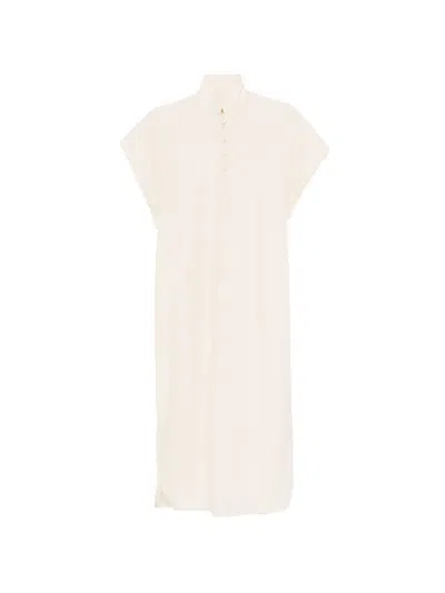 Barena Venezia Buttoned Dress In Neutral
