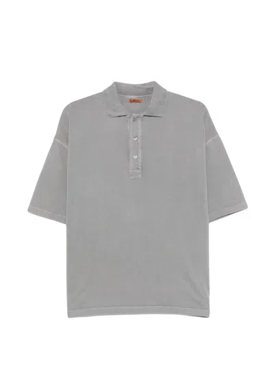 Barena Venezia Short Sleeve Polo With Collar In Neutral