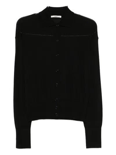 Barena Venezia Buttoned Ribbed Cardigan In Black