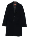 Barena Venezia Buttoned Wool Coat In Black