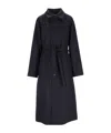 Barena Venezia Button-front Coat In Black