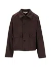 Barena Venezia Button-up Flap-pocket Jacket In Brown