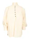 Barena Venezia Camicia Cristal Tendon 100 Cotone Trousers Beige In Neutral