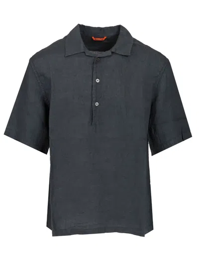 Barena Venezia Barena Man Shirt Navy Blue Size 46 Cotton