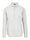 Barena Venezia Pavan Shirt In Cotton And Silk In White