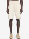 Barena Venezia Barena Elasticated Waistband Bermuda Shorts In Neutral