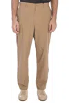 Barena Venezia Canasta Vion Trousers In Khaki