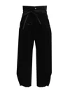 Barena Venezia Candiano Cinquecento Trousers Black In Black