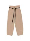 Barena Venezia Barena Candiano Belted Tapered Pants In Brown