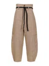 Barena Venezia Barena Candiano Belted Tapered Pants In Brown