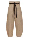 Barena Venezia Barena Candiano Belted Tapered Pants In Brown