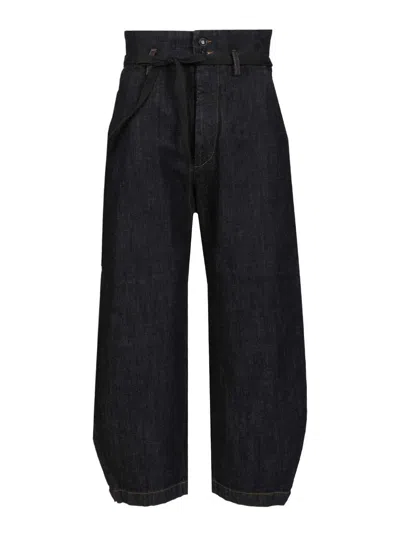 Barena Venezia Candiano Paro Trousers Blue In Black