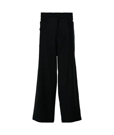 BARENA VENEZIA CAORLOTO FAN WIDE-LEG TROUSERS
