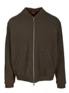 Barena Venezia Capospalla Bomber Zip Gabier Lanoso 98 Lana 2 Elastan Jackets Green In Green